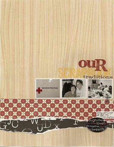 ouR scrapbook traditions