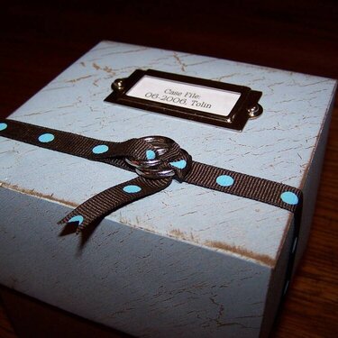 Father&#039;s Day Scrapbook Box