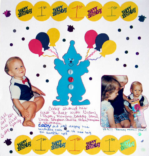 C - b-day one year old pg1