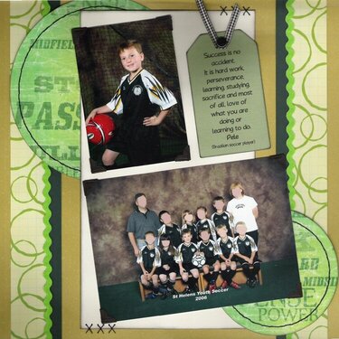 Cam&#039;s 2nd yr of Soccer