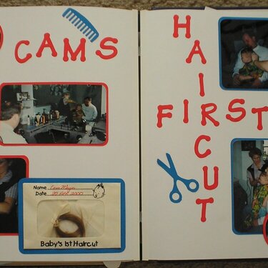 Cam&#039;s First Hair Cut