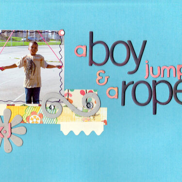 A Boy &amp; A Jump Rope