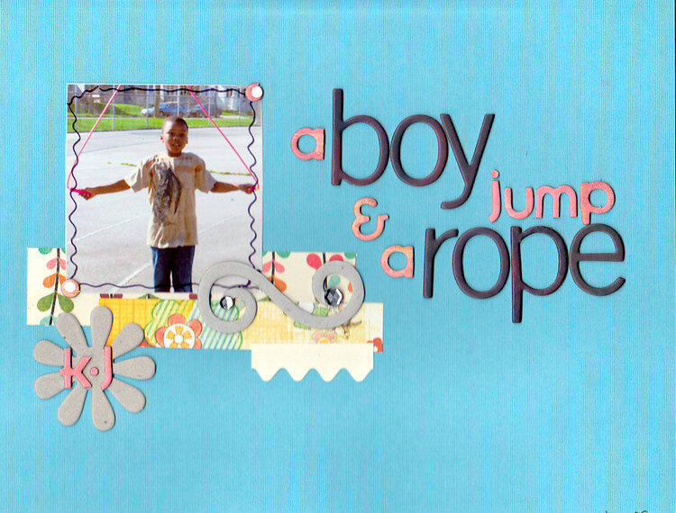 A Boy &amp; A Jump Rope