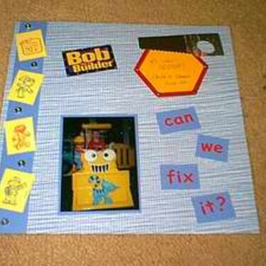 Bob the builder - left side