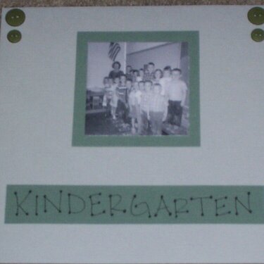 Kindergarten - Scrapvivor Wk 3