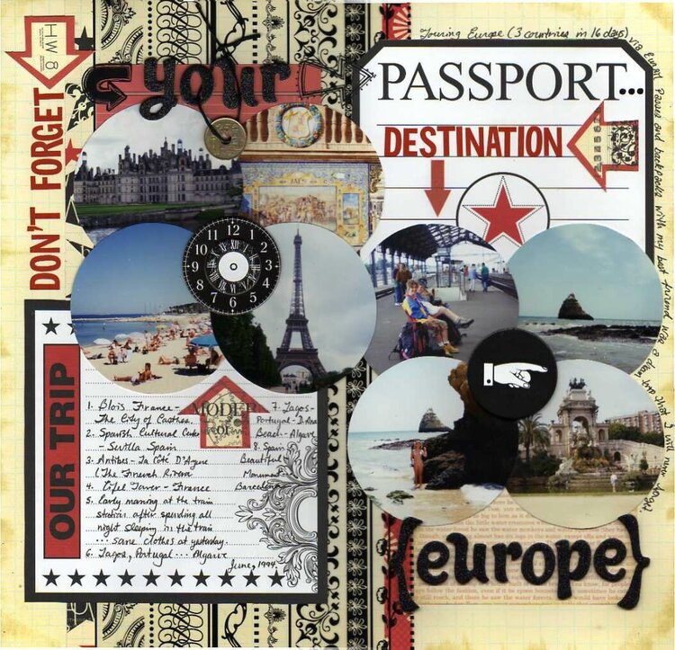 Don&#039;t Forget Your Passport... Destination Europe