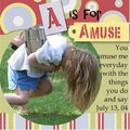 A is for Amuse