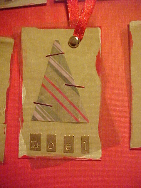 sheer xmas tag