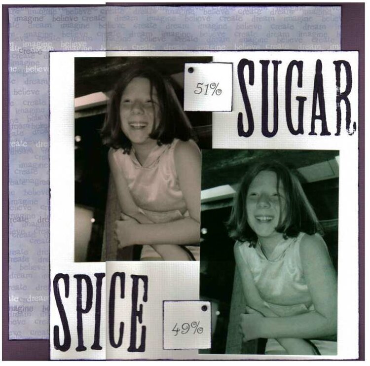 Scrapvivor Wk 6 - Sugar &amp; Spice
