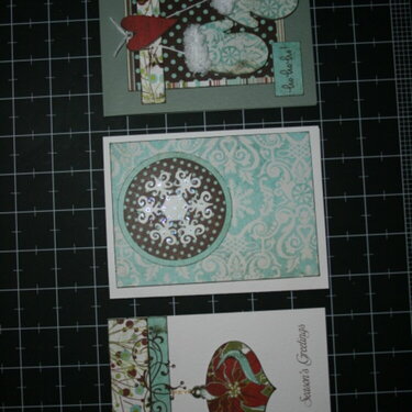 Basic Grey Figgy Pudding card kit c