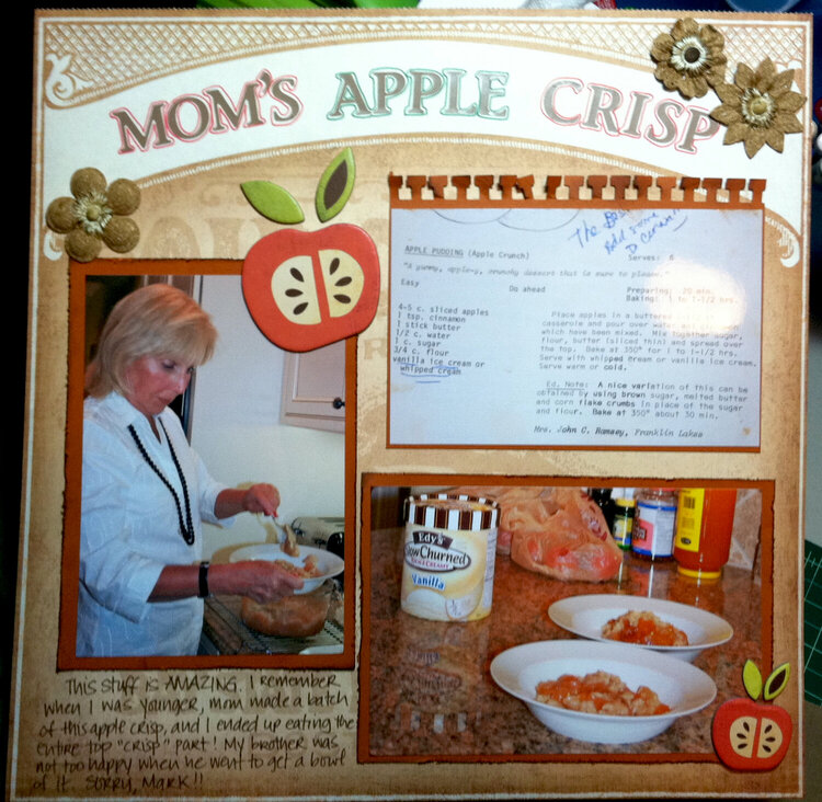 Mom&#039;s Apple Crisp