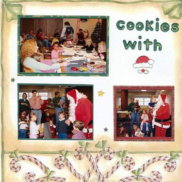 Cookies w/Santa