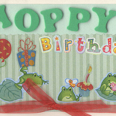 Hoppy Birthday - Green
