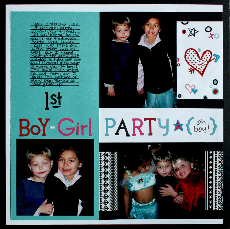 1st Boy-Girl Party (oh boy!)