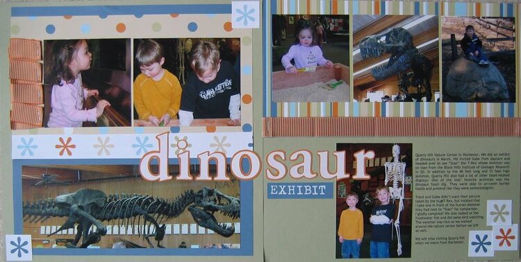 Dinosaur Exhibit-2page together