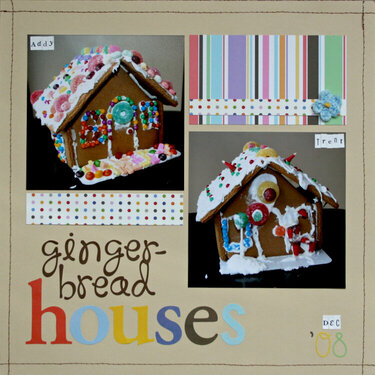 gingerbread houses &#039;08