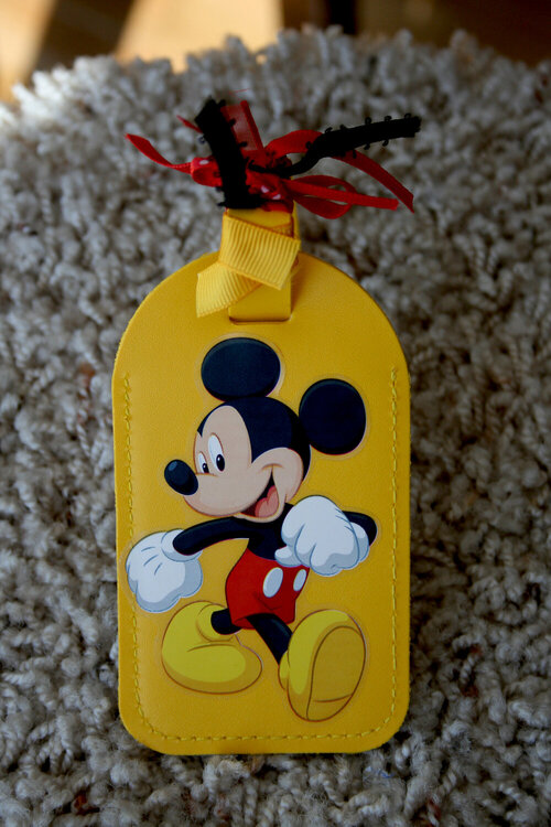 Mickey Luggage Tag#2