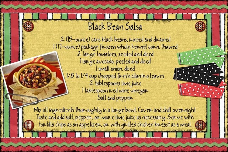 Black Bean Salsa recipe