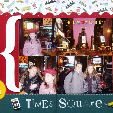 Layout Times Square NYV