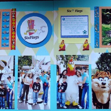 2006 Six Flags Characters