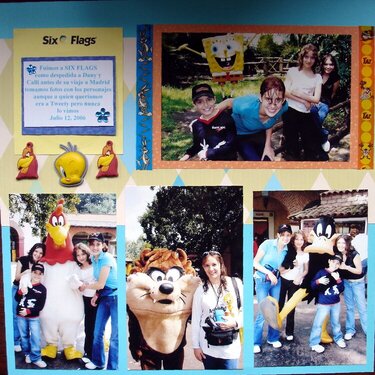 2006 Six Flags Characters