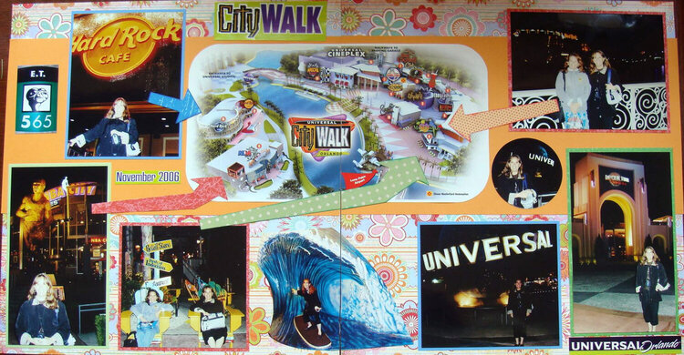2006 Nov City Walk Universal Studios doble