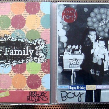 Mini Album 8x8 Family