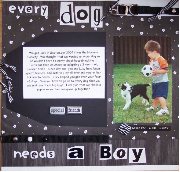 Every Dog Needs a Boy