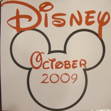 Disney album cover page (page1)