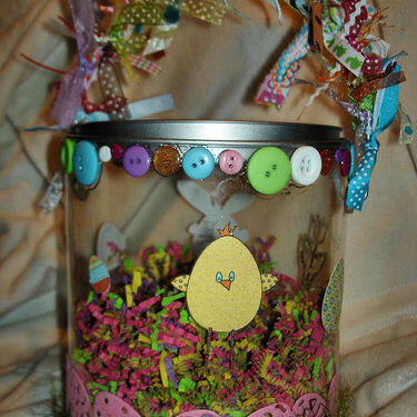 Easter Bucket (back view)