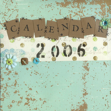 AMM 2006 2nd 8x8 Calendar Cover Page