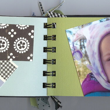 Many faces of Addi - 4x6 Mini Album - Pg 5