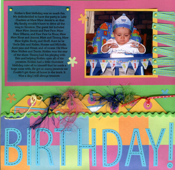 Holden&#039;s 1st Birthday pg2