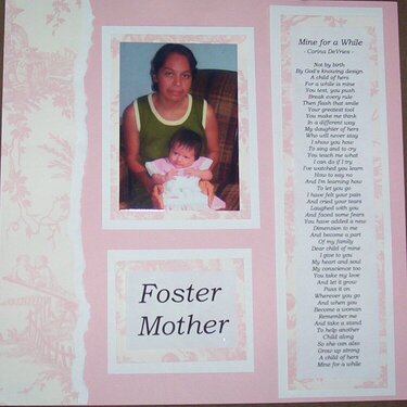 Foster Mother - Right