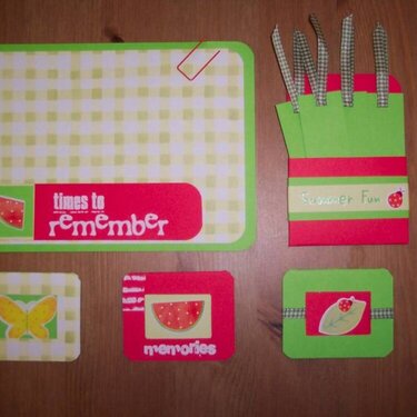 Page Kit Swap - Summer Watermelon