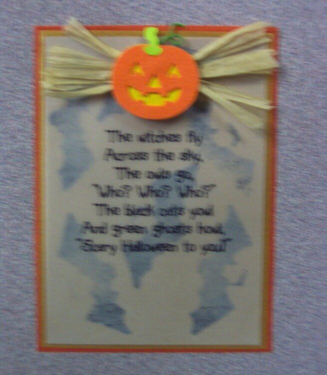Halloween Poem 2