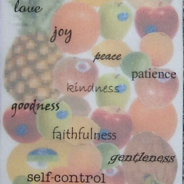 Fruit of the Spirit ATC