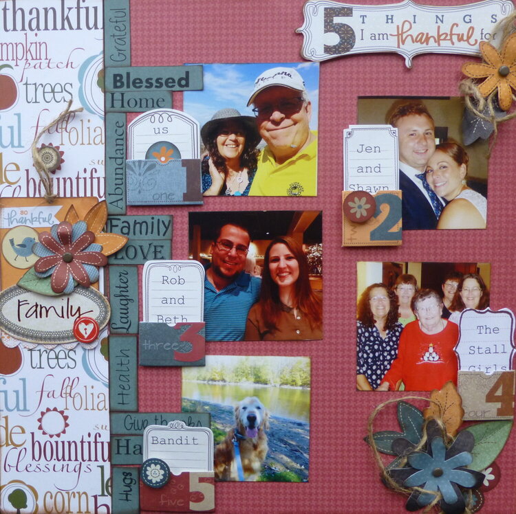 5 things I am thankful for