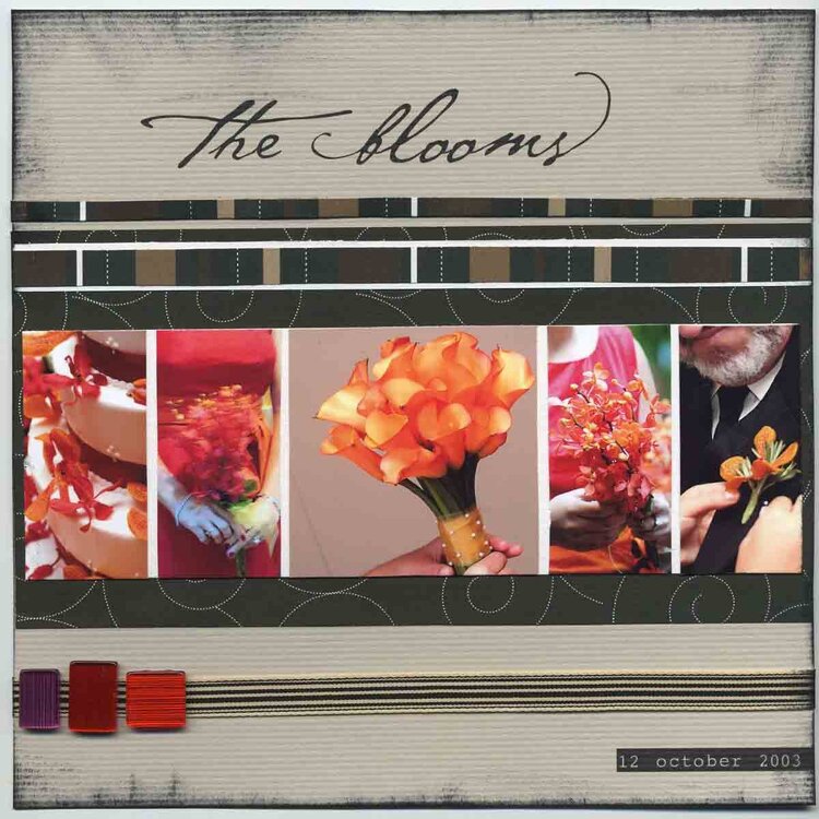 the blooms (wedding LO)
