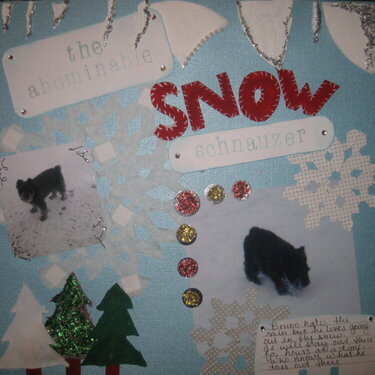 the abominable snow schnauzer
