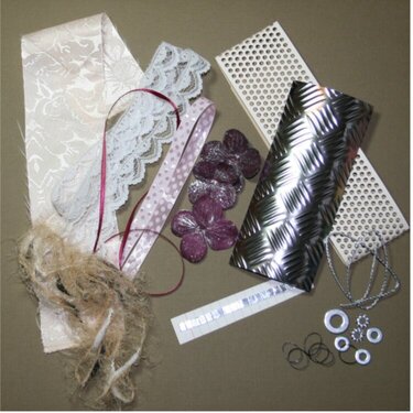 November Scrap Pack Challenge contents