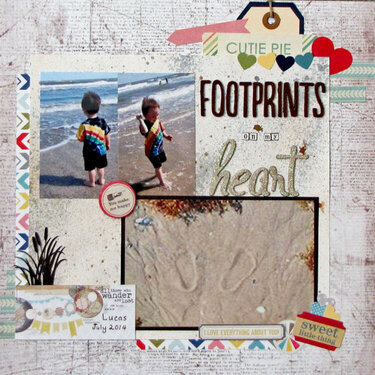 Footprints on my heart