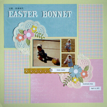 In your Easter Bonnet