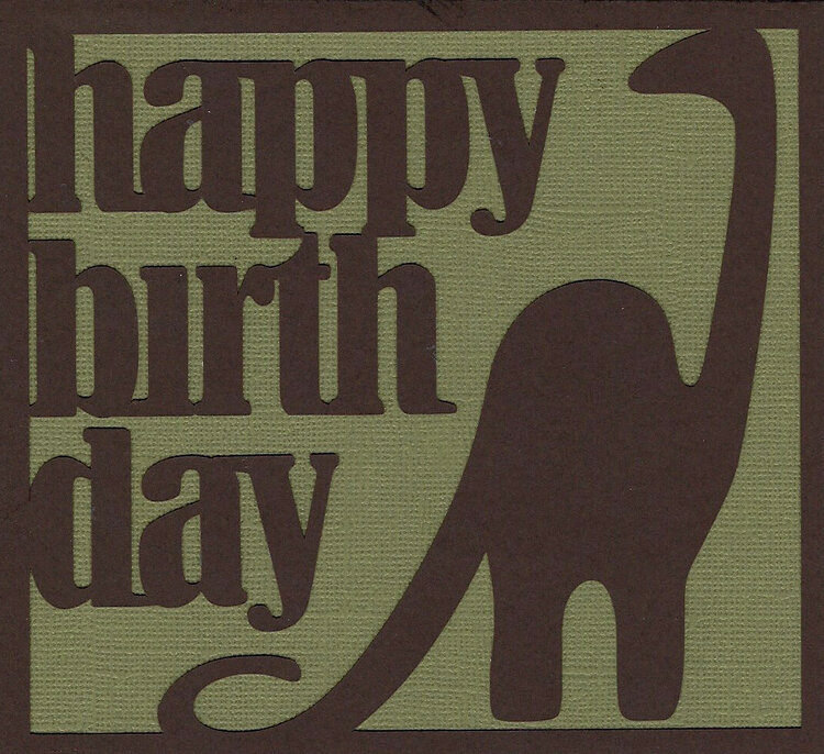 birthday card