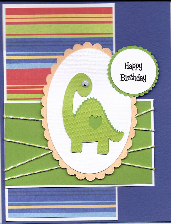 Birthday Card for 4 yr. old great grandson