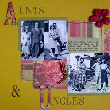 Aunts &amp;amp; Uncles