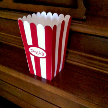 Popcorn box