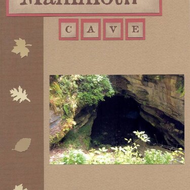 Mammoth Cave - Page 1