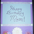 Mom's Birthday Card Front
