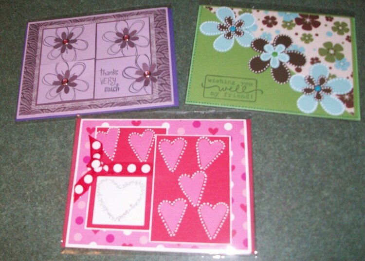 Cards Received from Deanna Marie